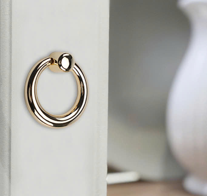 Tay nắm cửa gỗ lật tròn 3565K Tay nắm cửa gỗ lật tròn 3565K