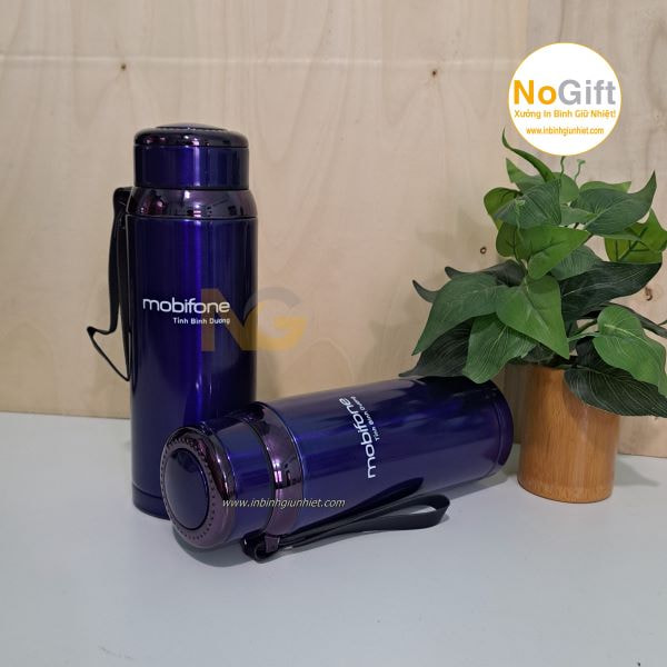 Bình giữ nhiệt in logo dung tích lớn 800ml - 1000ml Bình giữ nhiệt in logo dung tích lớn 800ml - 1000ml