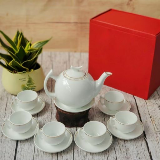 MẪU Bộ ấm trà in logo giá rẻ tphcm | NHẬN IN LOGO THƯƠNG HIỆU