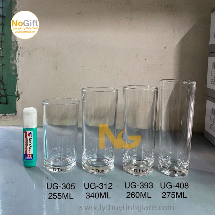 In logo trên ly thủy tinh In logo trên ly thủy tinh
