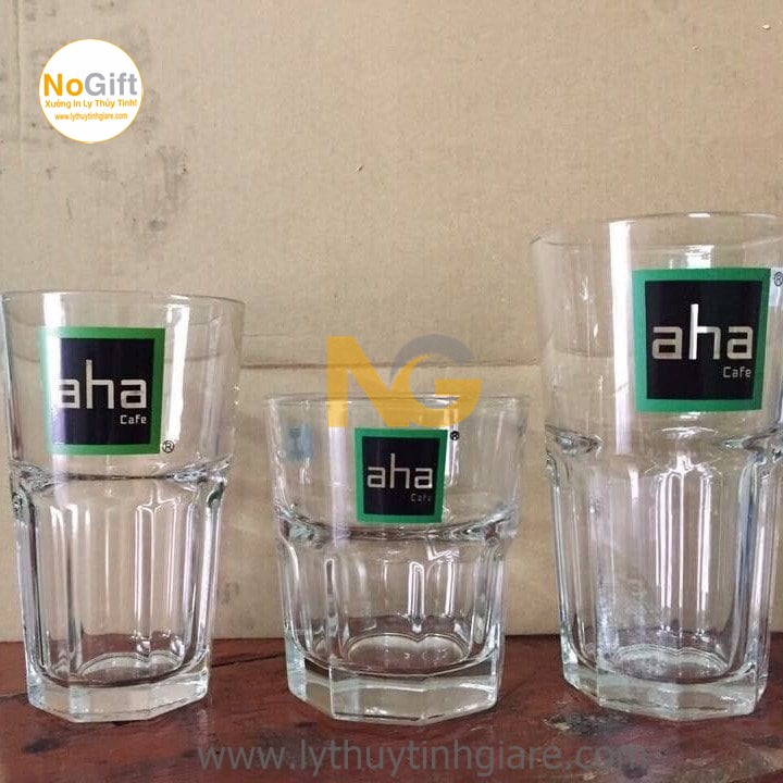 In ly thủy tinh số lượng ít In ly thủy tinh số lượng ít