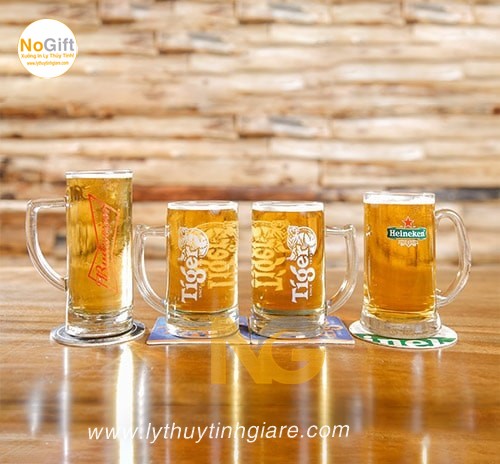 Ly bia đẹp in logo Ly bia đẹp in logo