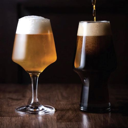 Ly thủy tinh uống  bia cao cấp | NHẬN IN LOGO GIÁ RẺ