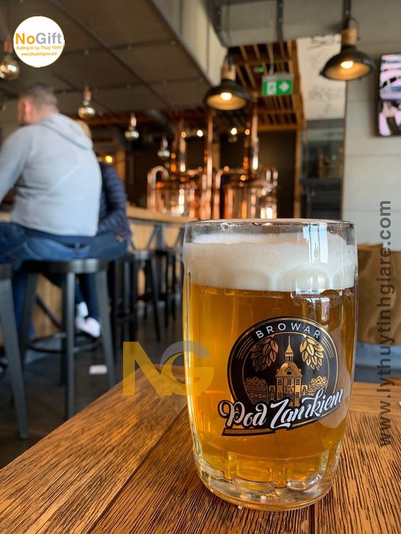 Ly uống bia thủy tinh Ly uống bia thủy tinh