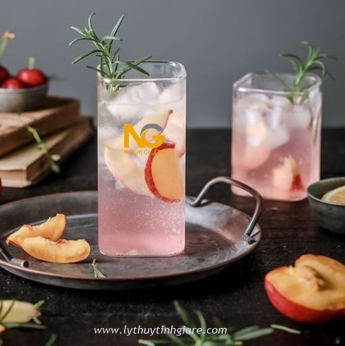 ly thủy tinh cao cấp vuông ly thủy tinh cao cấp vuông