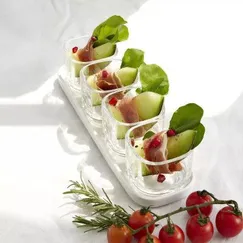 Chén thủy tinh deep bowl ocean P03721 3''