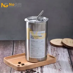 Ly giữ nhiệt Iced Americano in logo 600ml