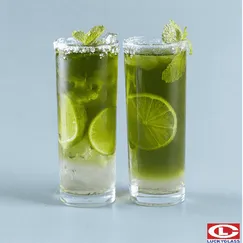 Ly cafe ống thủy tinh LG103011