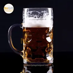 Ly Bia Khổng Lồ 1000ml Có Quai Dành Cho Nhà Hàng Bia