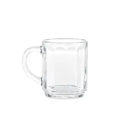 Ly thuỷ tinh uống bia Indonesia giá rẻ có quai M1022-1