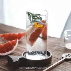 Ly thủy tinh cafe vuông 380ml