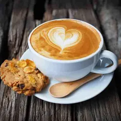 Tách cappuchino trắng ngà minh long 280ml