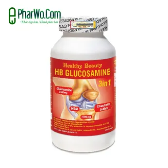 GLUCOSAMINE 3IN1 (chai 200 viên)  Nuôi dưỡng, tái tạo sụn khớp, phòng chống thoái hóa khớp, viêm khớp