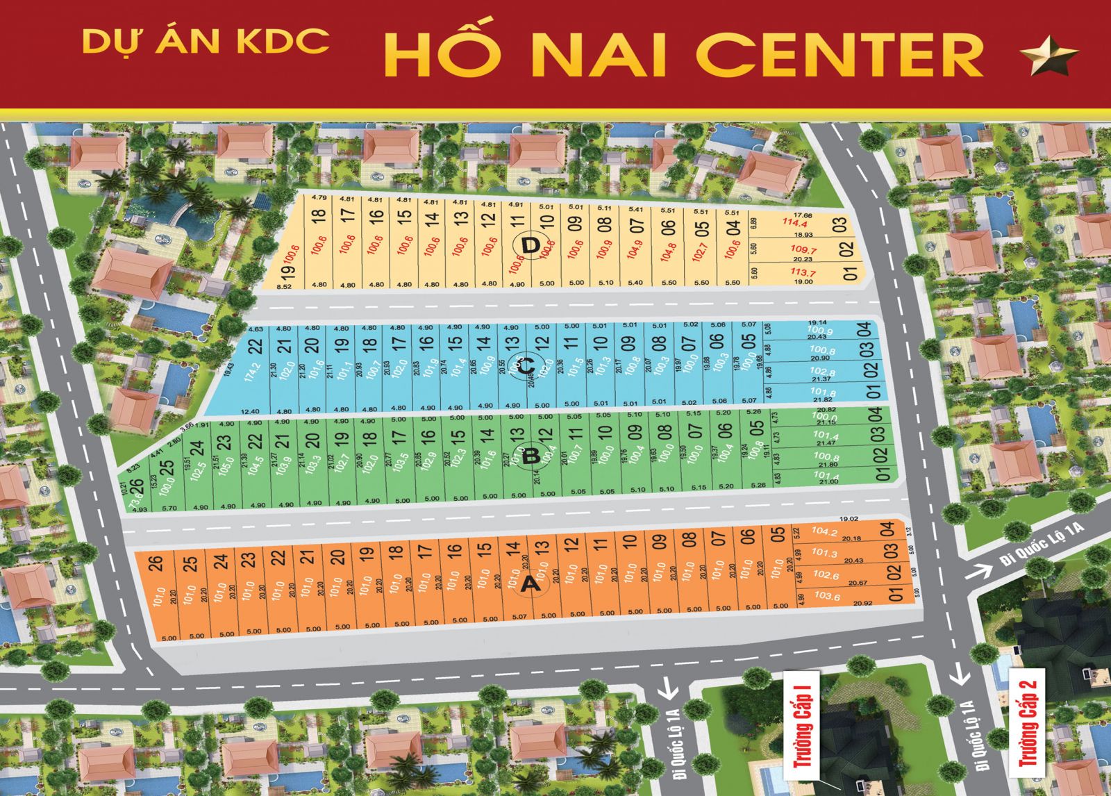KHU DÂN CƯ HỐ NAI CENTER