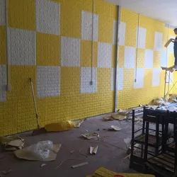 Xốp 3D Màu Vàng Tươi