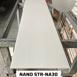 TẤM NHỰA ỐP TƯỜNG NANO MÀU 30 XÁM VÂN VẢI