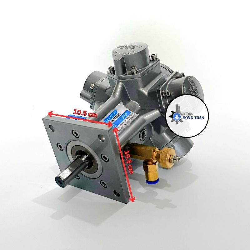 Motor khí nén tốc độ cao 5 piston 1HP