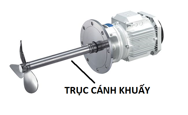 trục cánh khuấy