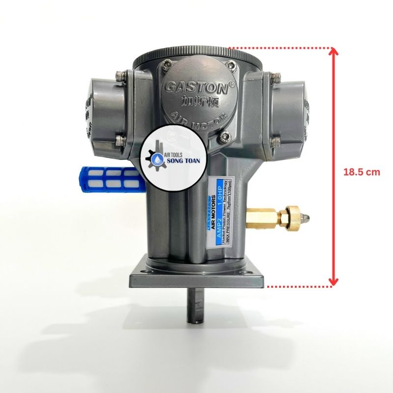 Motor khí nén tốc độ cao 5 piston 1HP