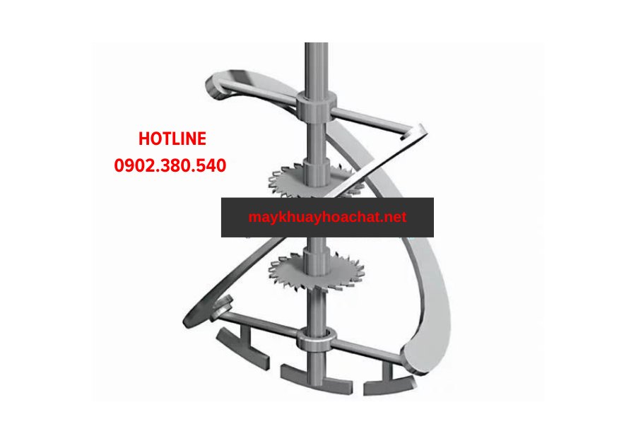 Trục cánh khuấy Ribbon song toàn