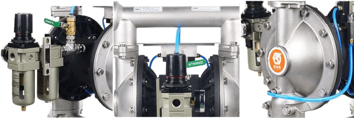 Máy Bơm Màng Bột Khí Nén 2 - Thân Inox - 1800 kg_h QBF3-50_65-PAAA (2)