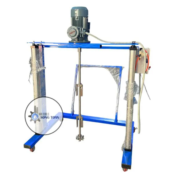 Máy Khuấy Thùng IBC 1000 Lít Động Cơ 3HP Chống Cháy Nổ