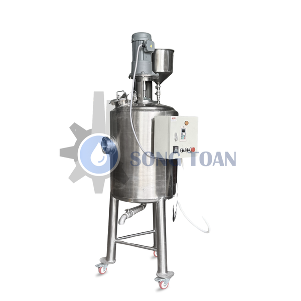 BỒN KHUẤY THỰC PHẨM - CHỨC NĂNG GIA NHIỆT - GIẢI NHIỆT