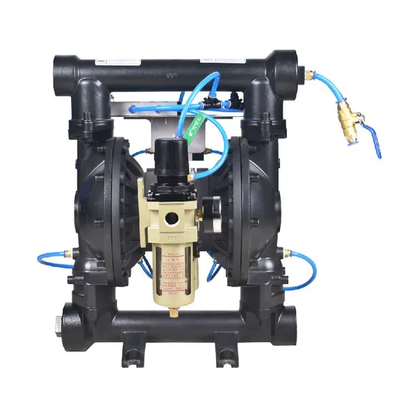 Bơm Màng Bột Khí Nén 2 - Thân Gang - 1800 kg/h QBF3-50/65-QT