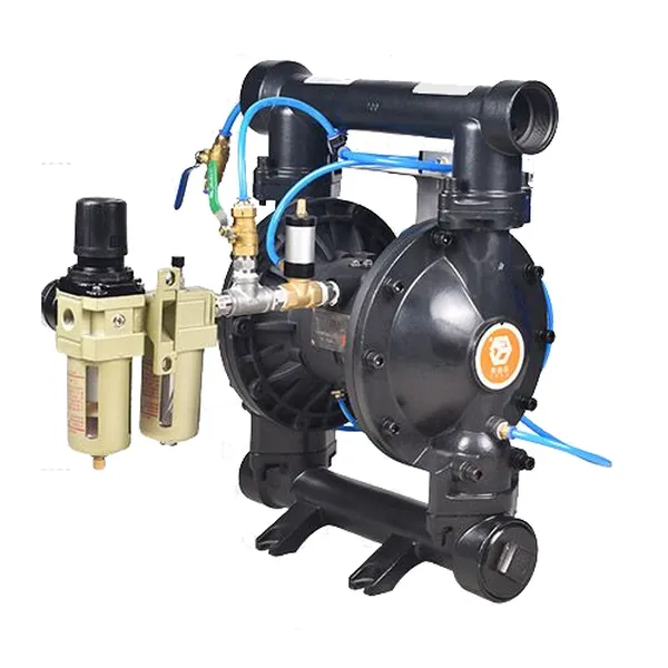 Bơm Màng Bột Khí Nén 2 - Thân Gang - 1800 kg/h QBF3-50/65-QT