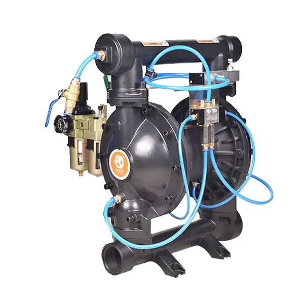 Bơm Màng Bột Khí Nén 2 - Thân Gang - 1800 kg/h QBF3-50/65-QT