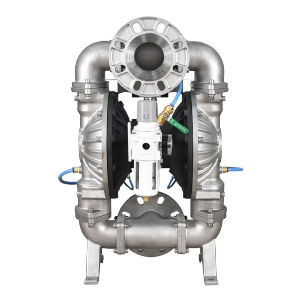 Bơm Màng Bột Khí Nén 3 - Thân Inox -3600kg/H QBF3 -80/100-PTFF