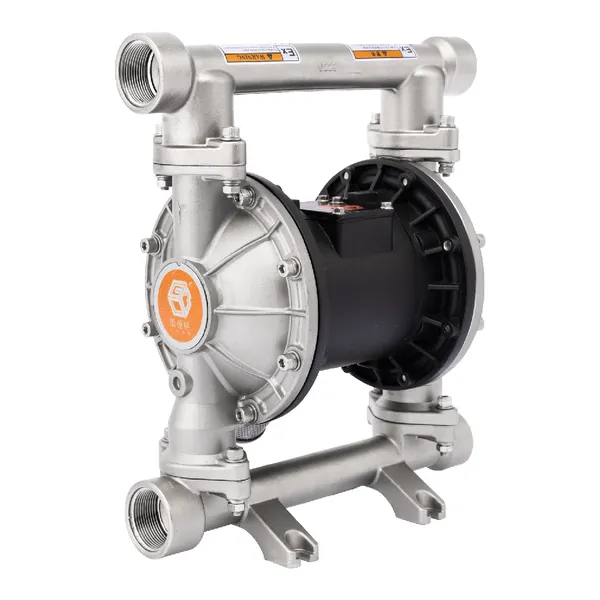 Bơm Màng Khí Nén 1-1/2 - Thân Inox - 151 LPM QBY3-40-I