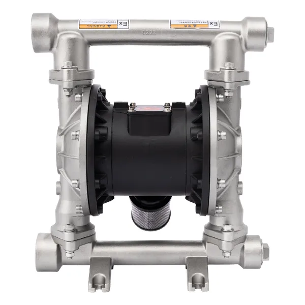 Bơm Màng Khí Nén 1-1/2 - Thân Inox - 151 LPM QBY3-40-I