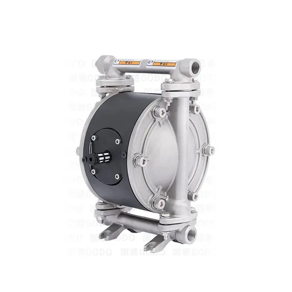Bơm Màng Khí Nén 1/2 - Thân Inox - 22 LPM QBY4-15-I