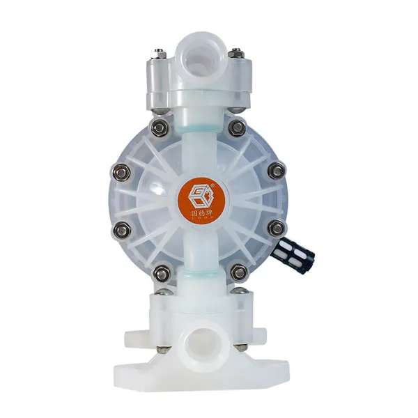 Bơm Màng Khí Nén 1/2 - Thân Nhựa PP - 22 LPM QBY3-15-PP