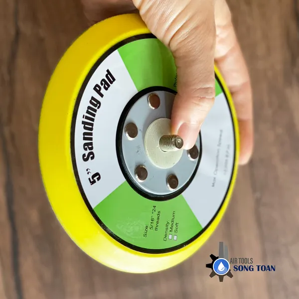 Đế Chà Nhám Tròn Gai/Trơn 5 Inch 6 Inch