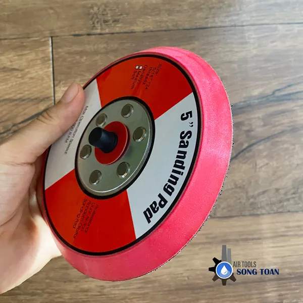 Đế Chà Nhám Tròn Gai/Trơn 5 Inch 6 Inch