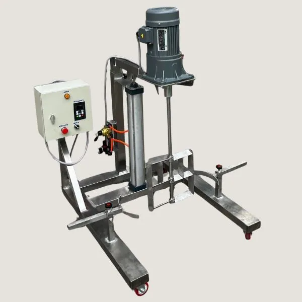 MÁY KHUẤY 50 LÍT KHUNG THÂN INOX