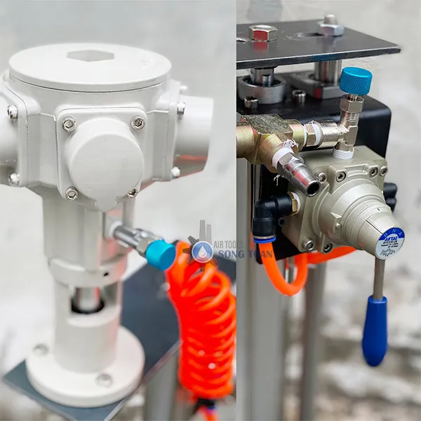 Máy Khuấy Keo Đặc Motor 5 Piston