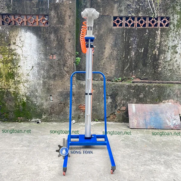 Máy Khuấy Nâng Hạ Tự Động Lô Miệng Thùng Motor 5 Piston