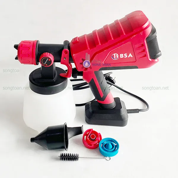 Máy Phun Sơn Nước Mini Cầm Tay Dùng Điện 750W JH09 BSA 