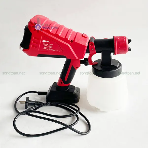 Máy Phun Sơn Nước Mini Cầm Tay Dùng Điện 750W JH09 BSA 
