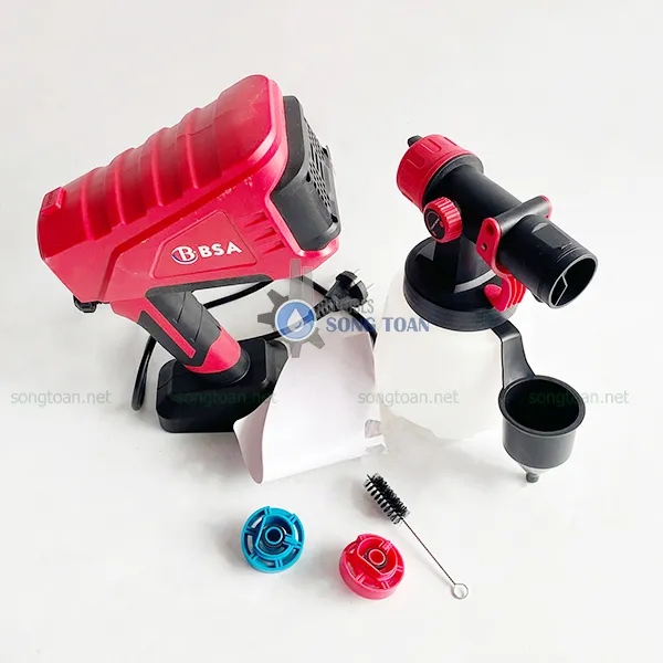 Máy Phun Sơn Nước Mini Cầm Tay Dùng Điện 750W JH09 BSA 