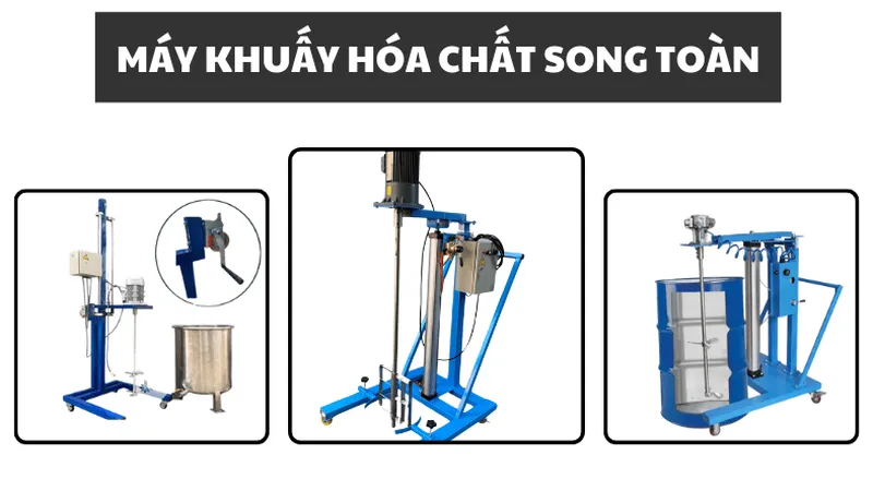 Khám Phá Máy Trộn Hóa Chất Hiệu Quả Cao Trên Thị Trường