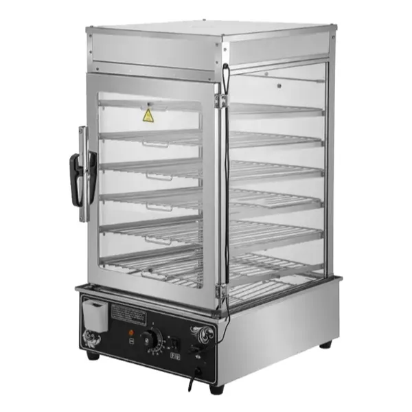 Steamed food display cabinets