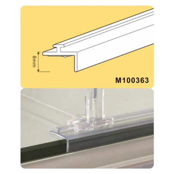 Thanh ray chữ T dùng cho siêu thị