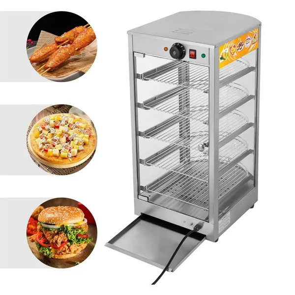 Tủ trưng bày và giữ nóng thức ăn