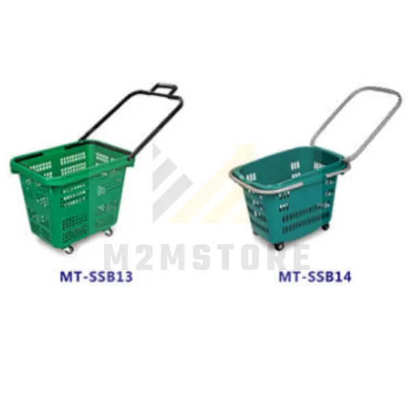 Giỏ kéo siêu thị 55L