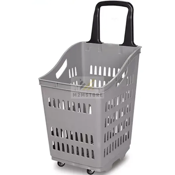 Giỏ kéo siêu thị 70L