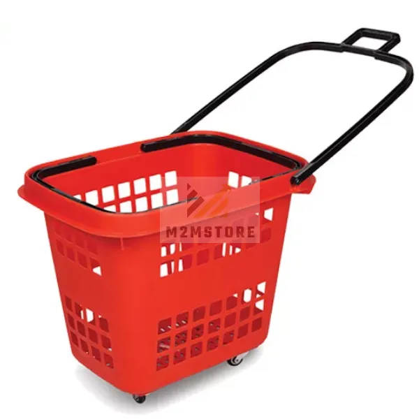 Supermarket hand drag Basket 70L